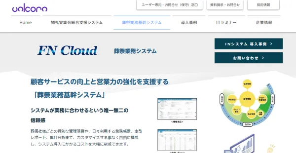 ユニコーン公式HPキャプチャ
